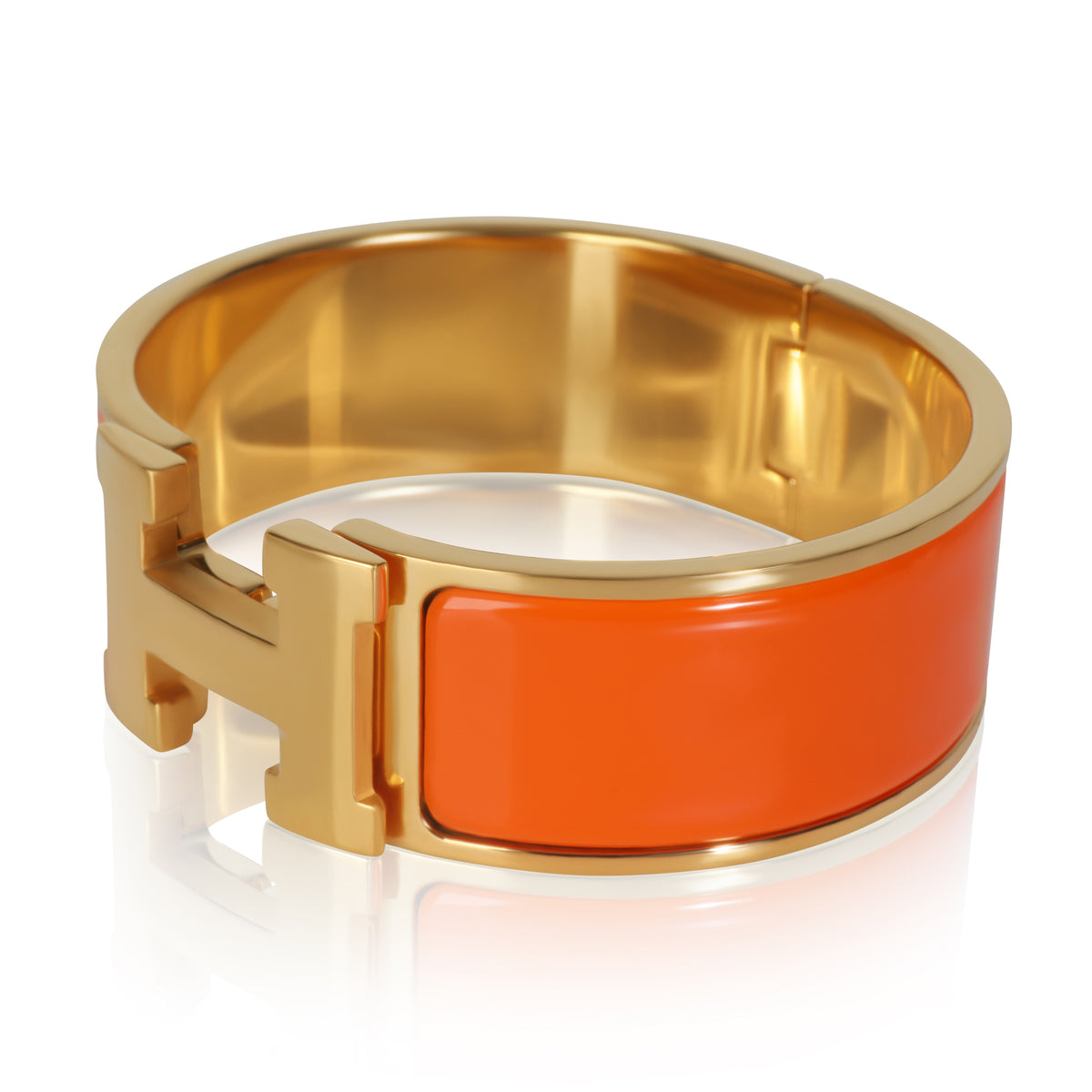 Gold-Plated  Clic Clac In Organe Fruite Bracelet