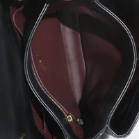 Black Quilted Lambskin Small Trendy CC Flap Dual Handle Bag