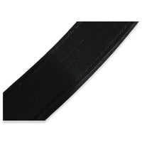 Black Croc Embossed Calfskin Buckle Belt 70