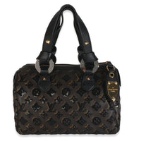 Black Sequins Monogram Canvas Eclipse Speedy 28