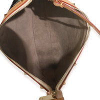 Black Monogram Multicolor Canvas Pochette Accessoires