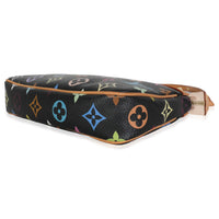 Black Monogram Multicolor Canvas Pochette Accessoires