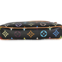 Black Monogram Multicolor Canvas Pochette Accessoires