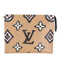 Arizona Monogram Giant Canvas Wild At Heart Toiletry Pouch 26