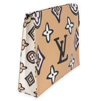 Arizona Monogram Giant Canvas Wild At Heart Toiletry Pouch 26