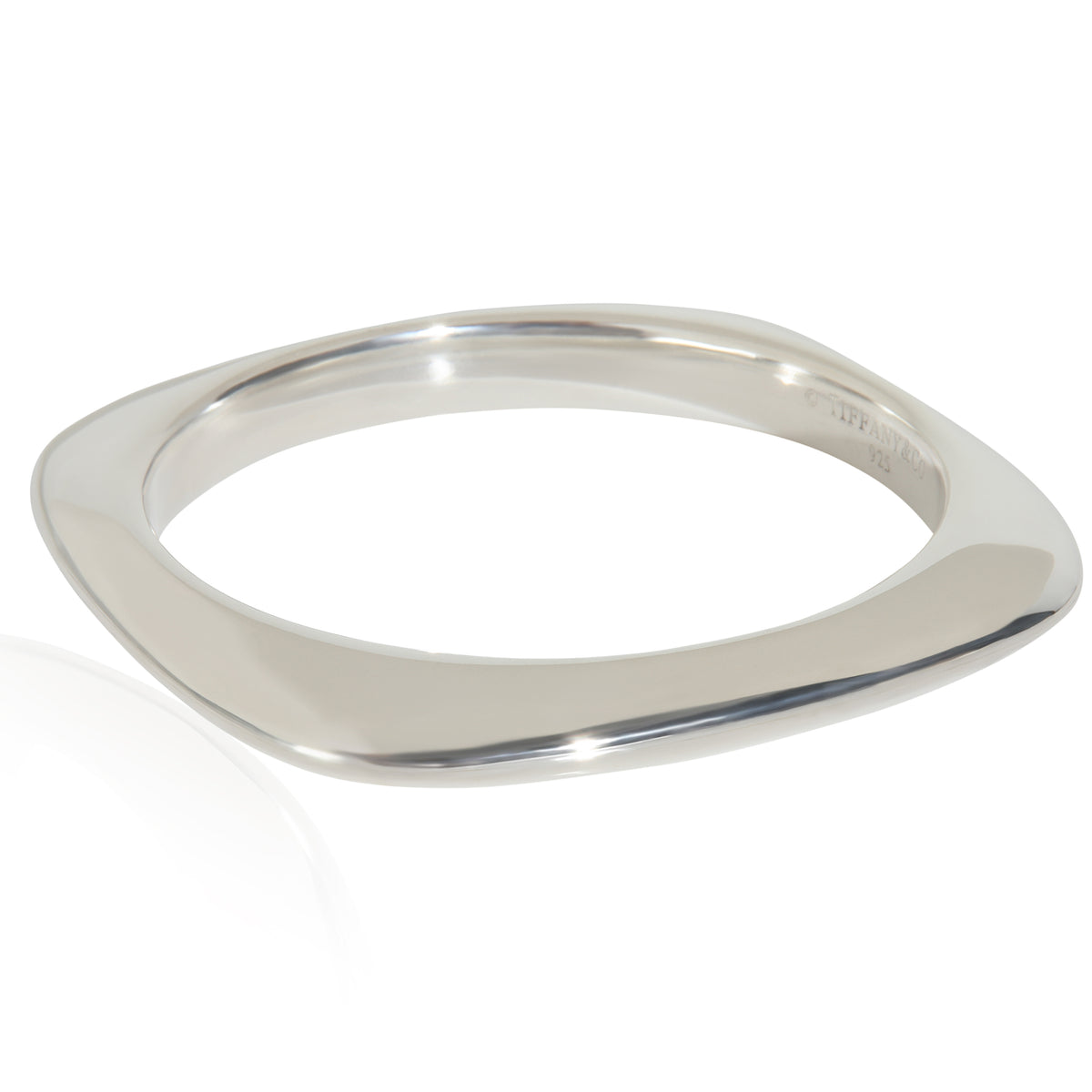 Sterling Silver  Square Cushion Bracelet