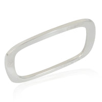 Sterling Silver  1837 Flat Square Bracelet