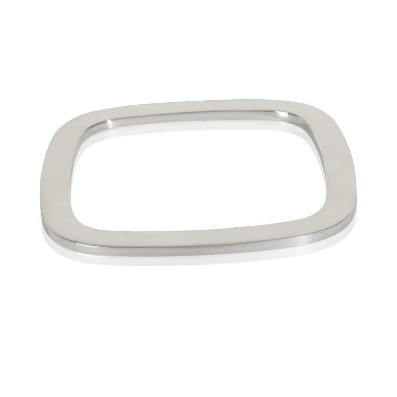 Sterling Silver  1837 Flat Square Bracelet