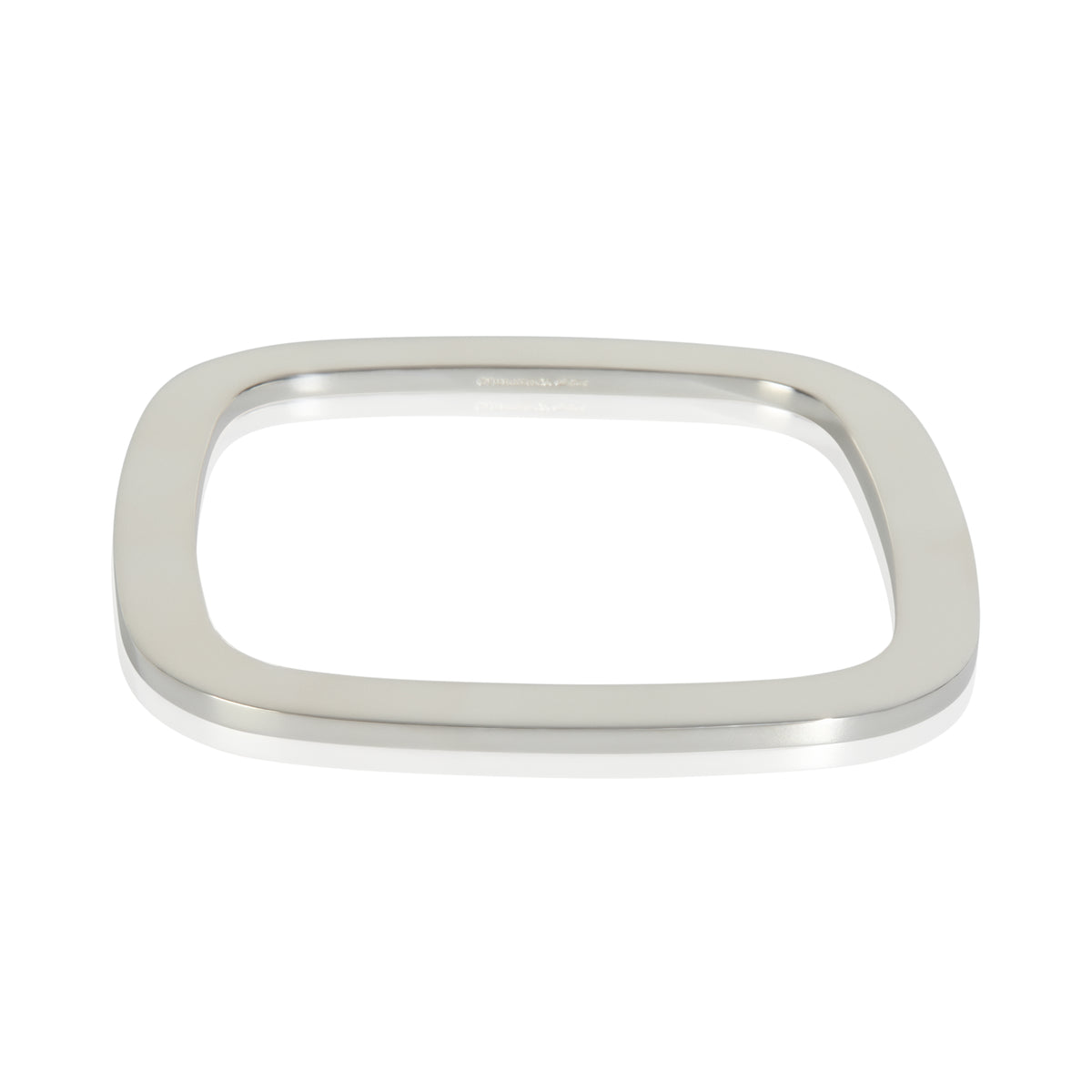 Sterling Silver  1837 Flat Square Bracelet