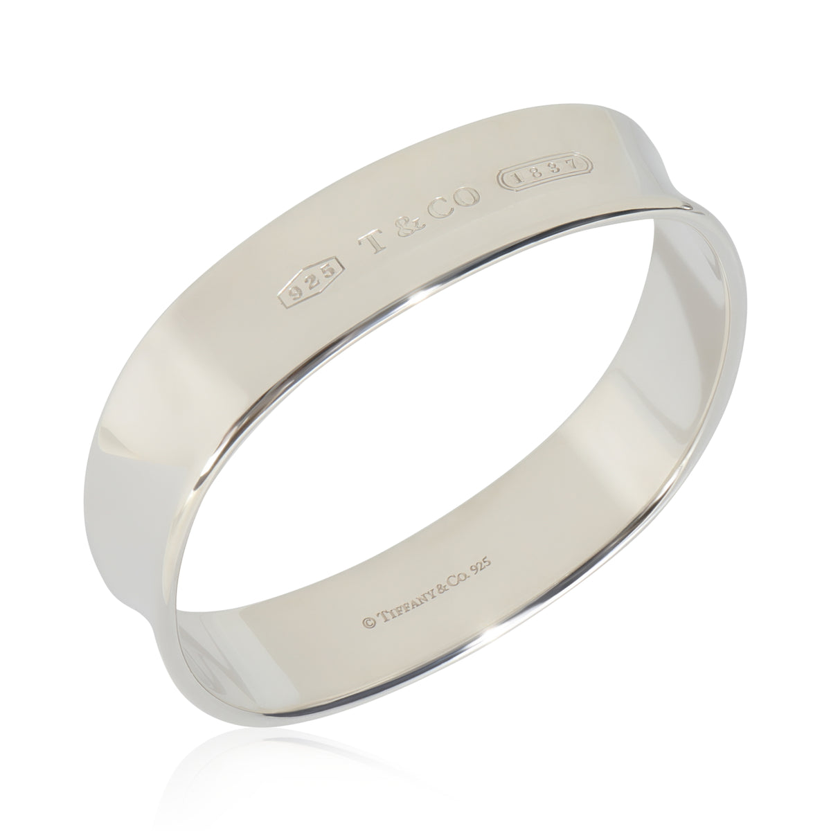 Sterling Silver  1837 Square Cushion Bracelet