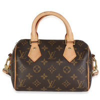 Beige Monogram Canvas Speedy Bandouliere 20
