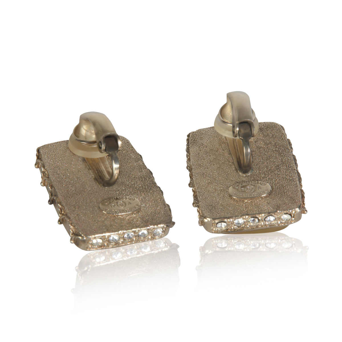 Gold-Plated 2012 Gripoix Earrings