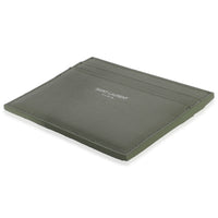 Saint Laurent Light Khaki Grain De Poudre Credit Card Case Wallet box
