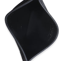 Saint Laurent Navy Grain De Poudre Credit Card Case Wallet av