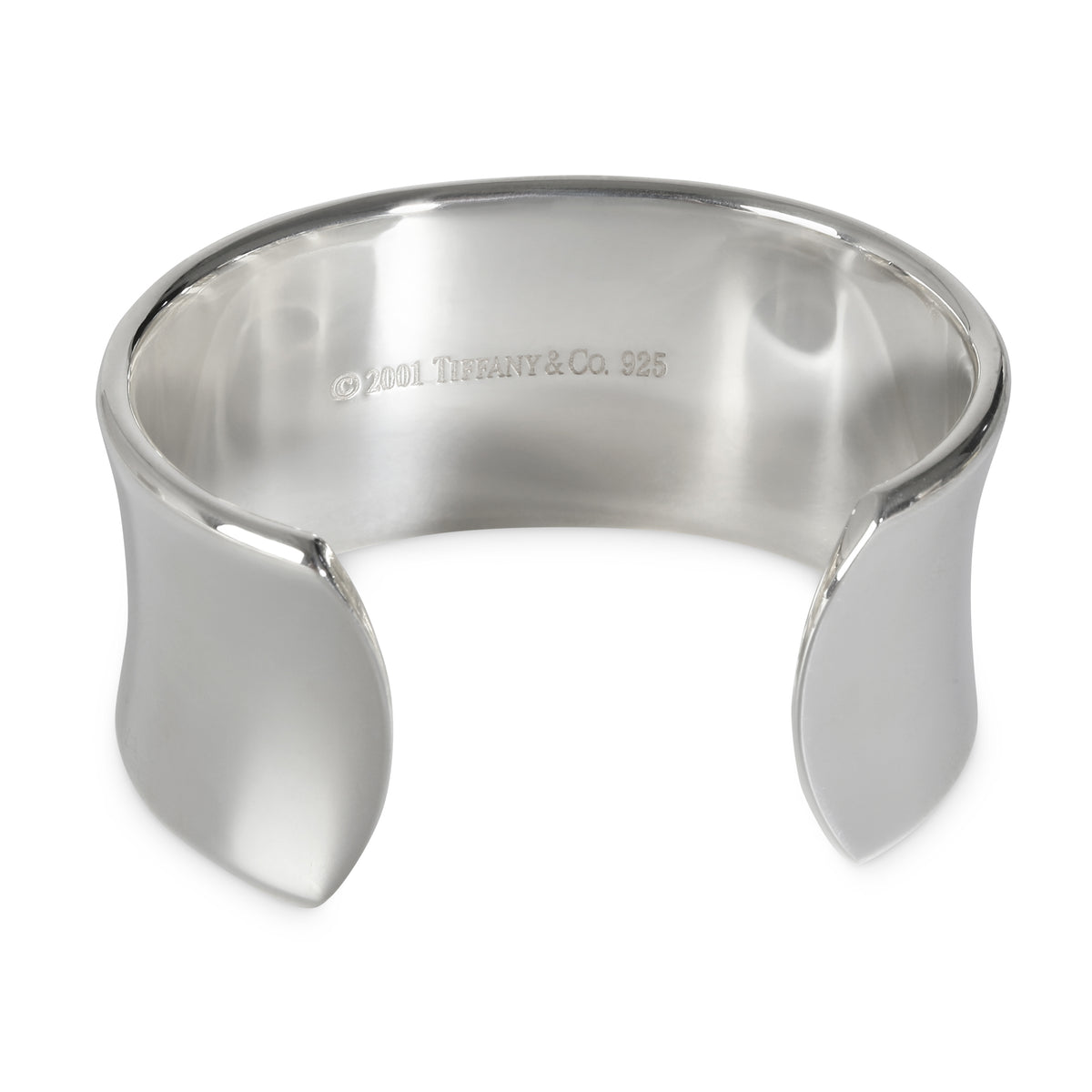 Sterling Silver  1837 Wide Cuff Bracelet