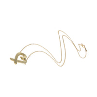 Yellow Gold  Vintage Paloma Picasso Loving Heart Pendant