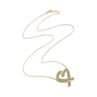 Yellow Gold  Vintage Paloma Picasso Loving Heart Pendant
