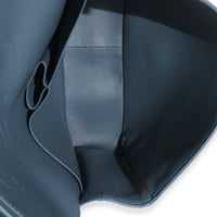 Blue Quilted Lambskin Jumbo Double Flap Bag