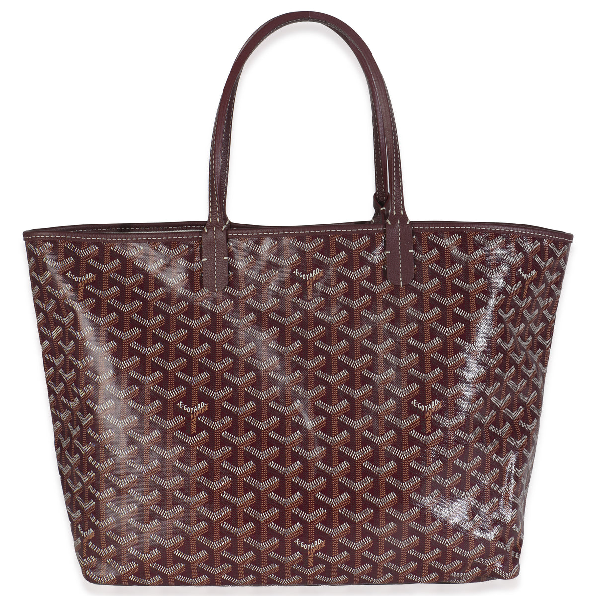 Burgundy Goyardine Canvas Saint Louis PM