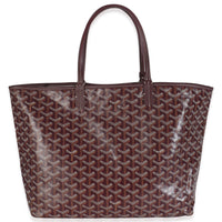 Burgundy Goyardine Canvas Saint Louis PM