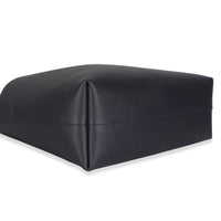 Deep Marine Calfskin Large Shopping Tote