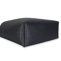 Deep Marine Calfskin Large Shopping Tote