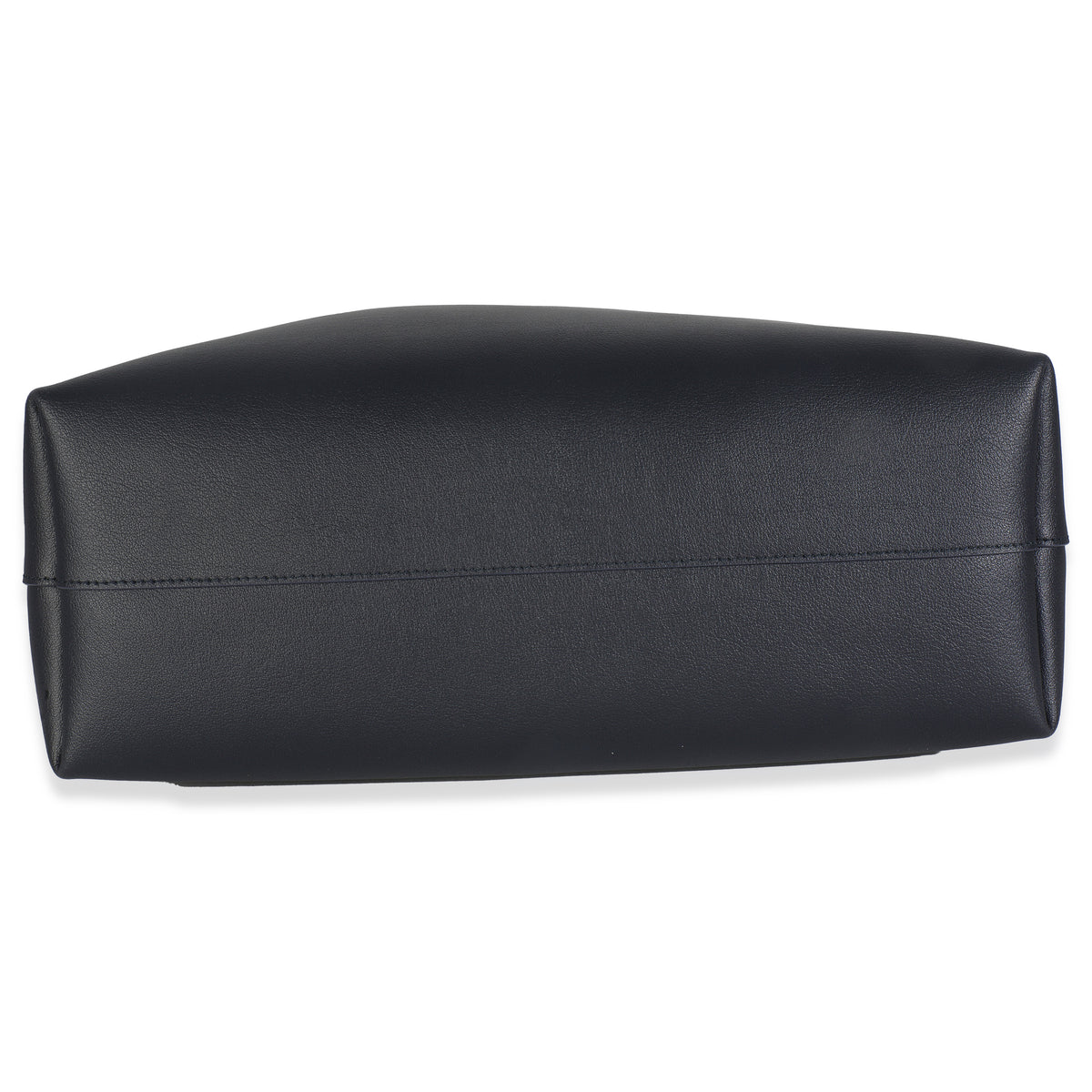 Deep Marine Calfskin Large Shopping Tote