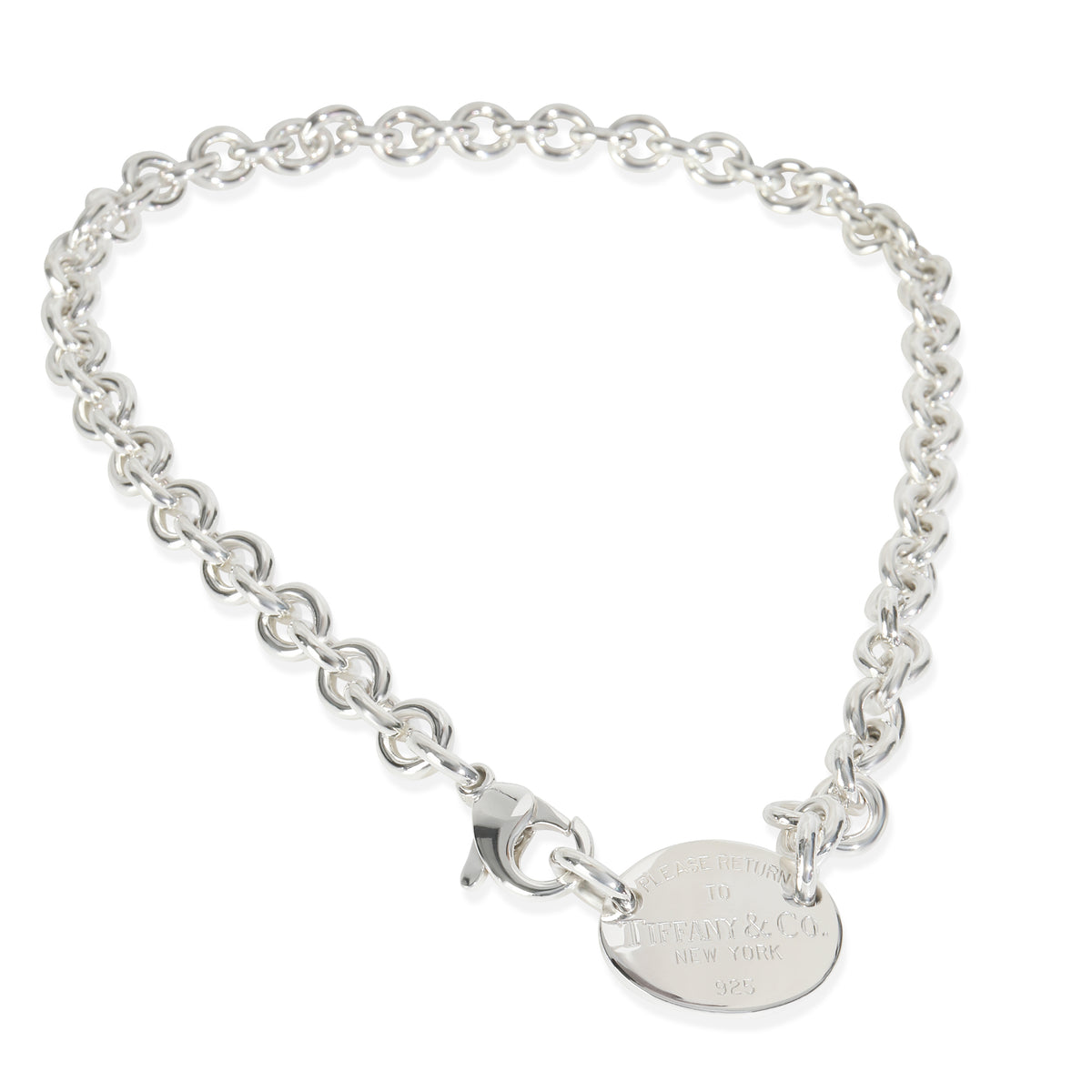 Sterling Silver  Return To Tiffany Necklace