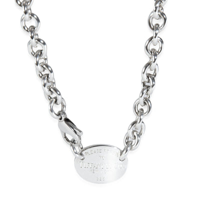 Sterling Silver  Return To Tiffany Necklace