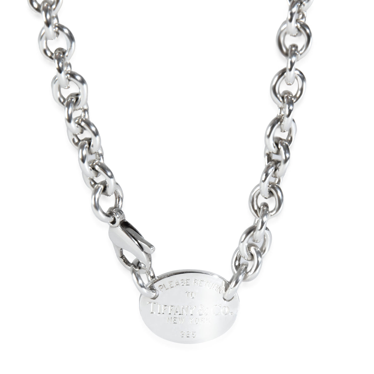 Sterling Silver  Return To Tiffany Necklace