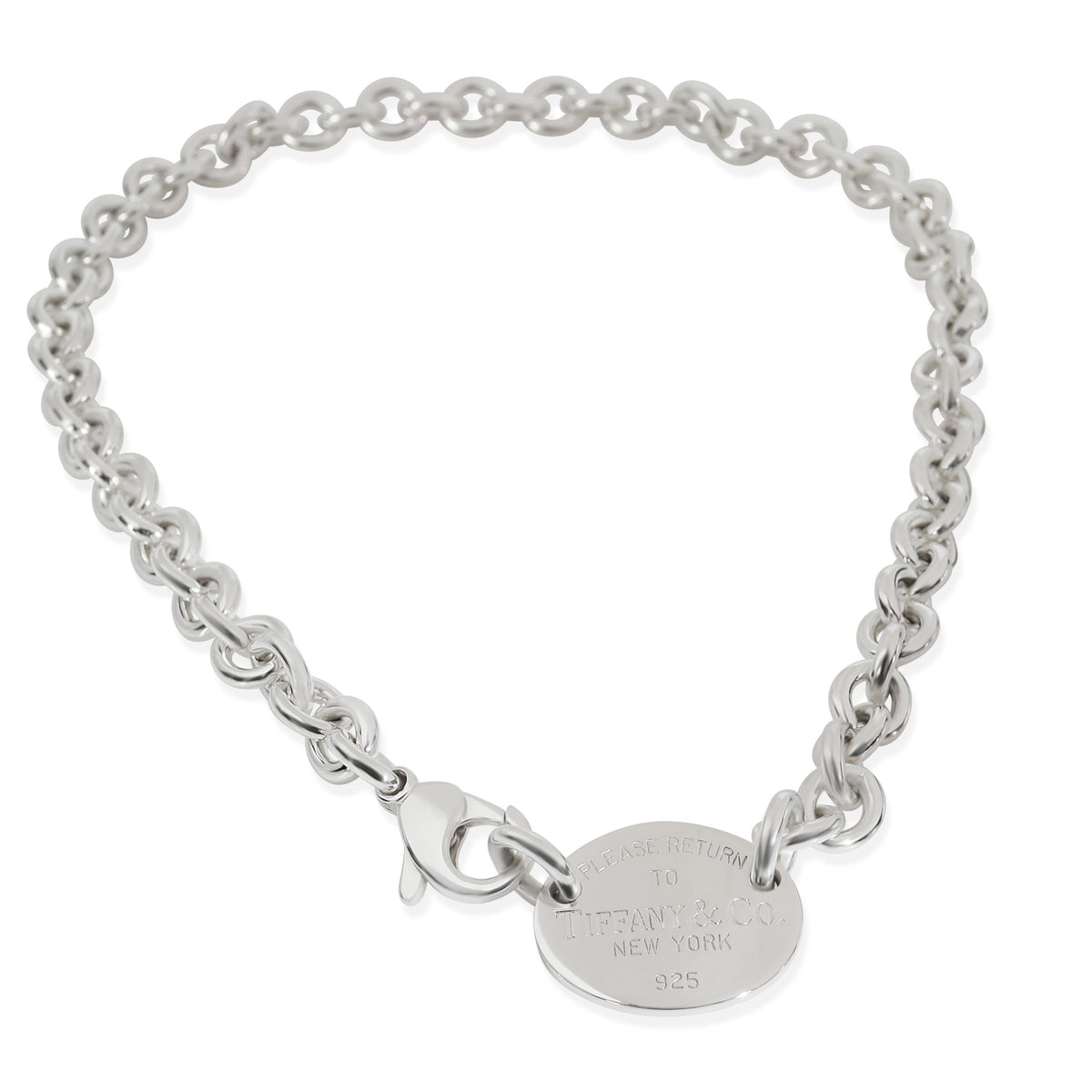 Sterling Silver  Return To Tiffany Necklace