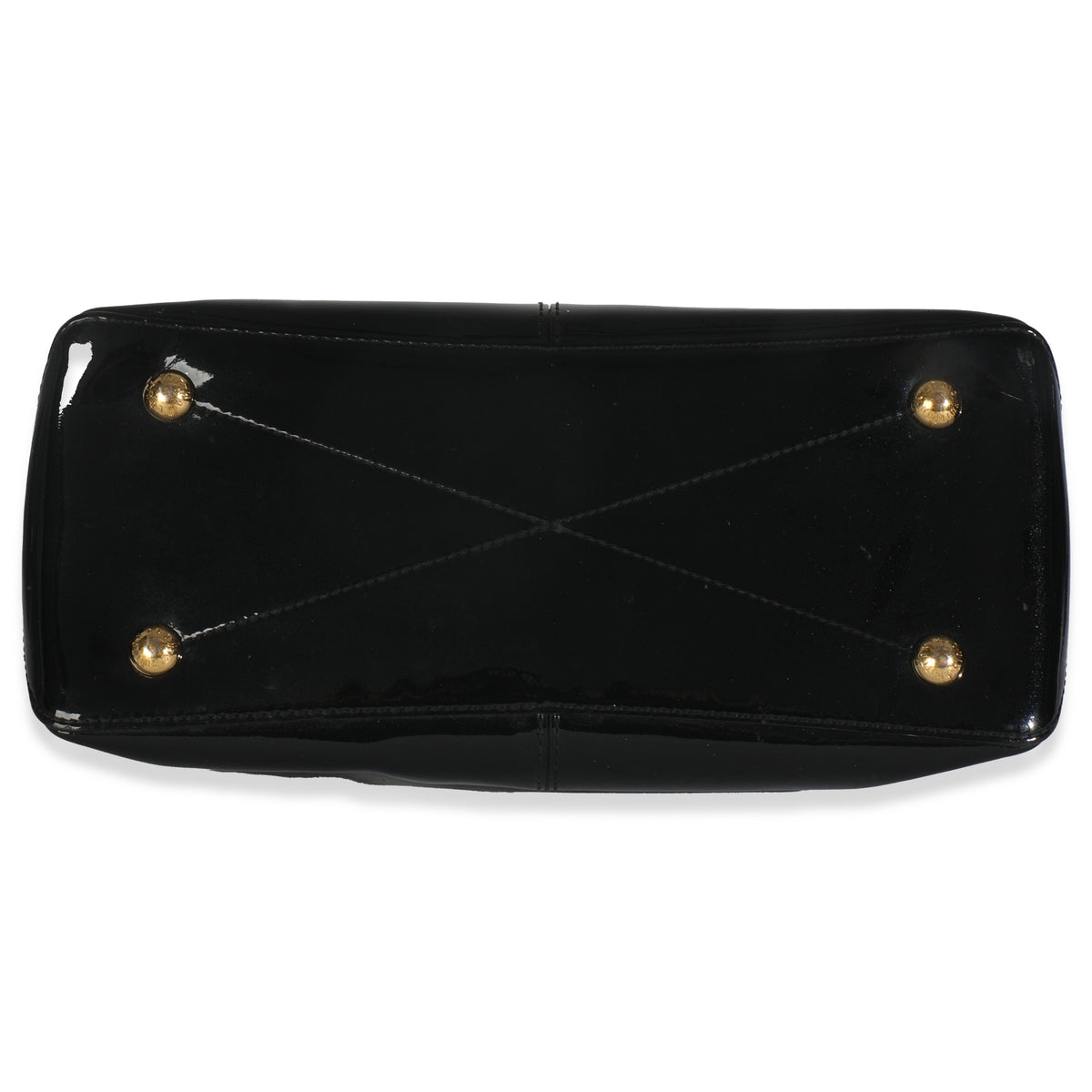 Black Vernis Miroir Tote Bag