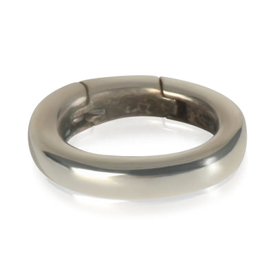 Sterling Silver  Clasping Charm Ring