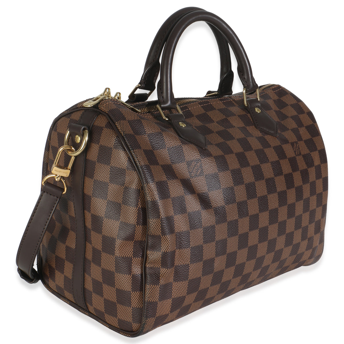 Damier Ebene Canvas Speedy Bandouliere 30