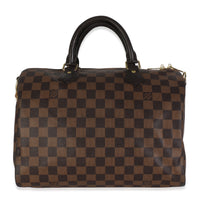 Damier Ebene Canvas Speedy Bandouliere 30