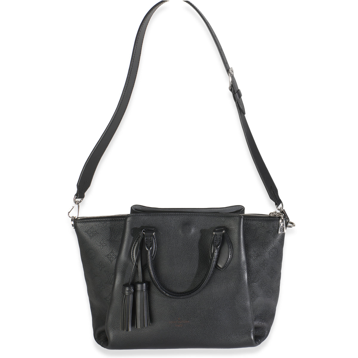 Louis Vuitton Black Monogram Mahina Haumea Bag Handbag av