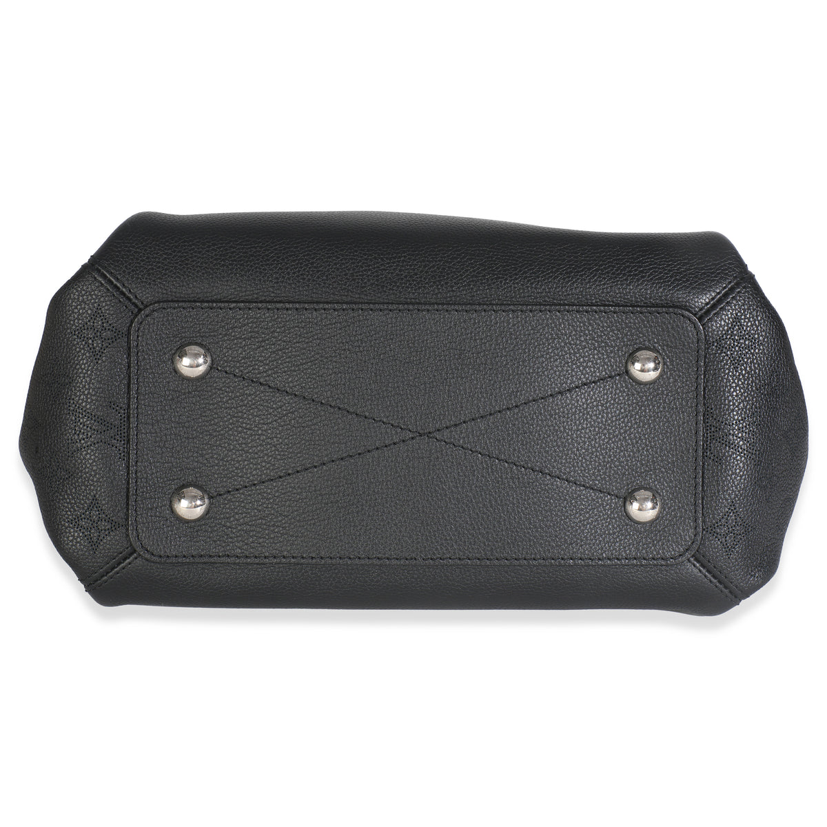 Louis Vuitton Black Monogram Mahina Haumea Bag Handbag stamp