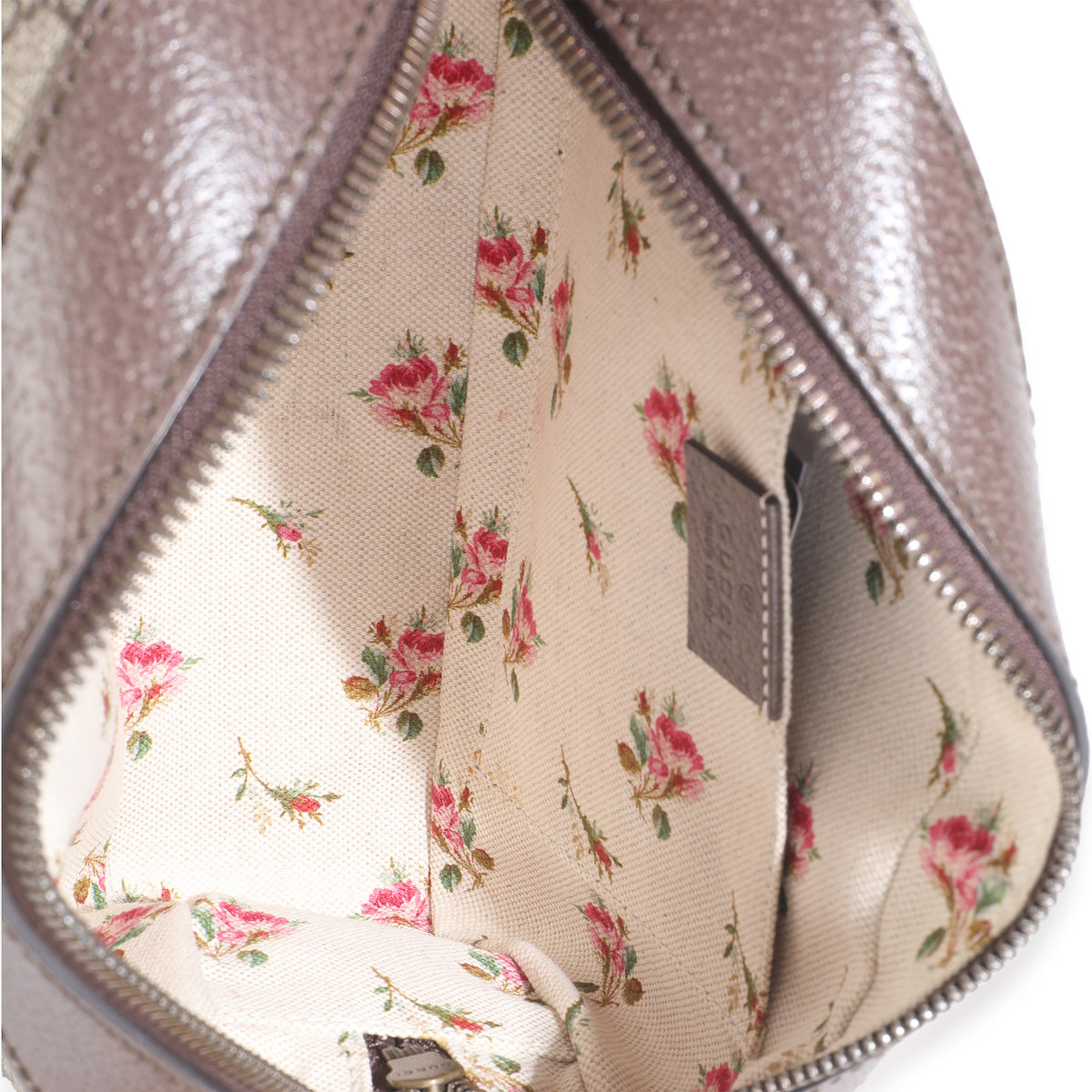 Beige Ebony GG Supreme Canvas Neo Vintage Messenger Bag