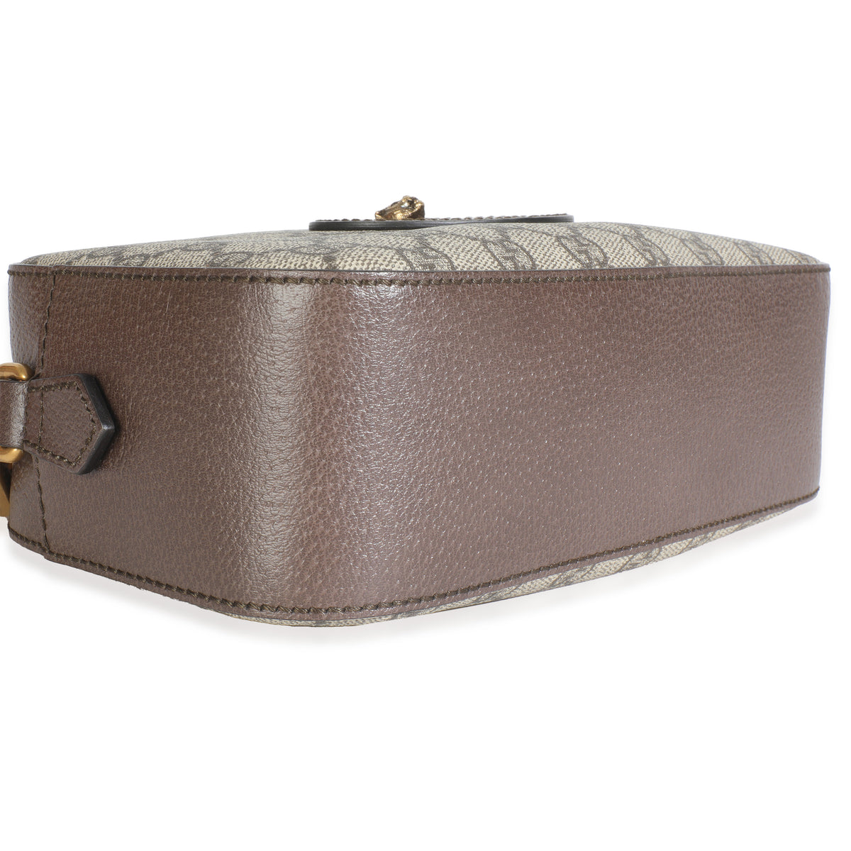 Beige Ebony GG Supreme Canvas Neo Vintage Messenger Bag