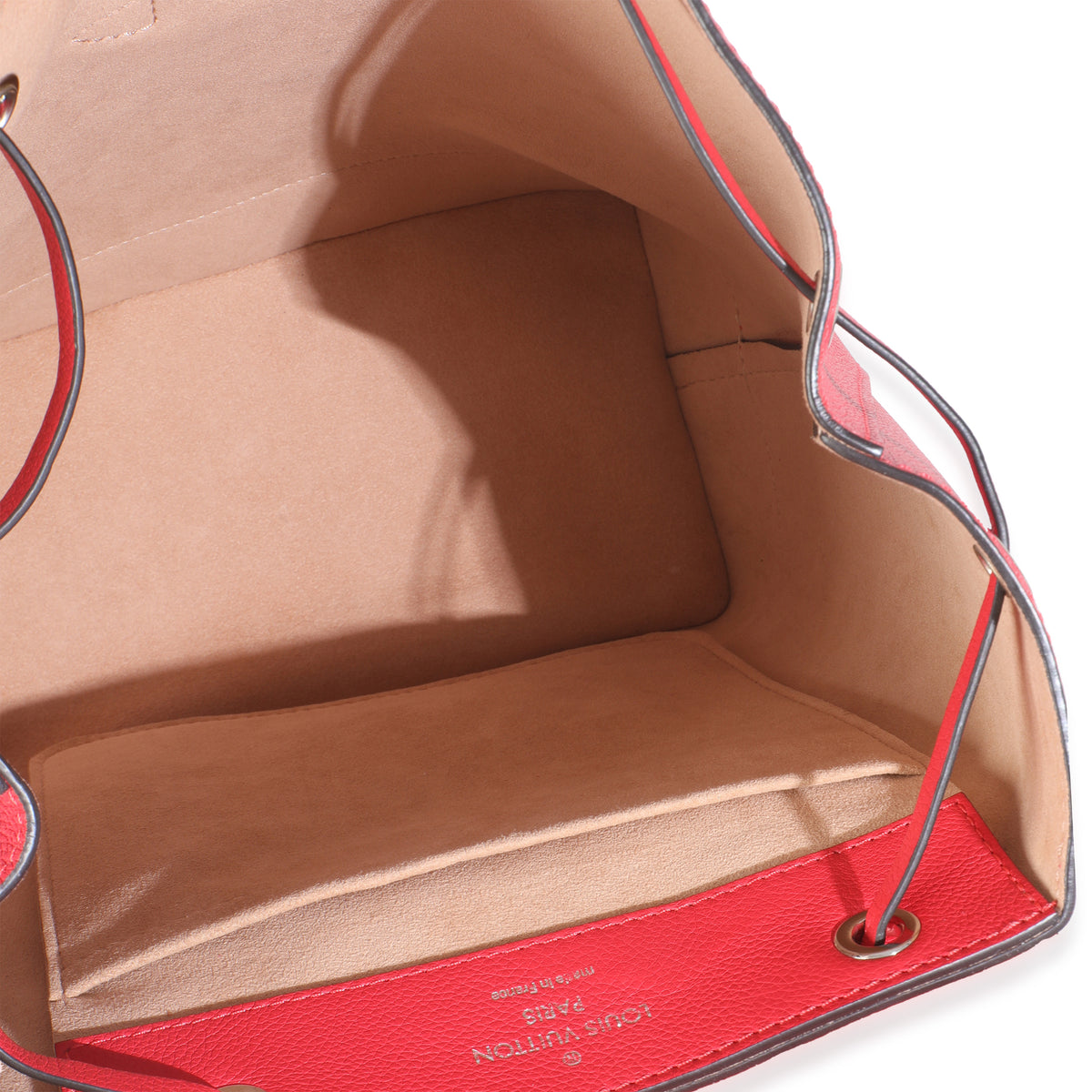 Rubis Calfskin Leather Lockme Backpack