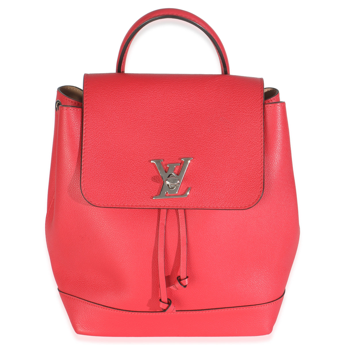 Rubis Calfskin Leather Lockme Backpack