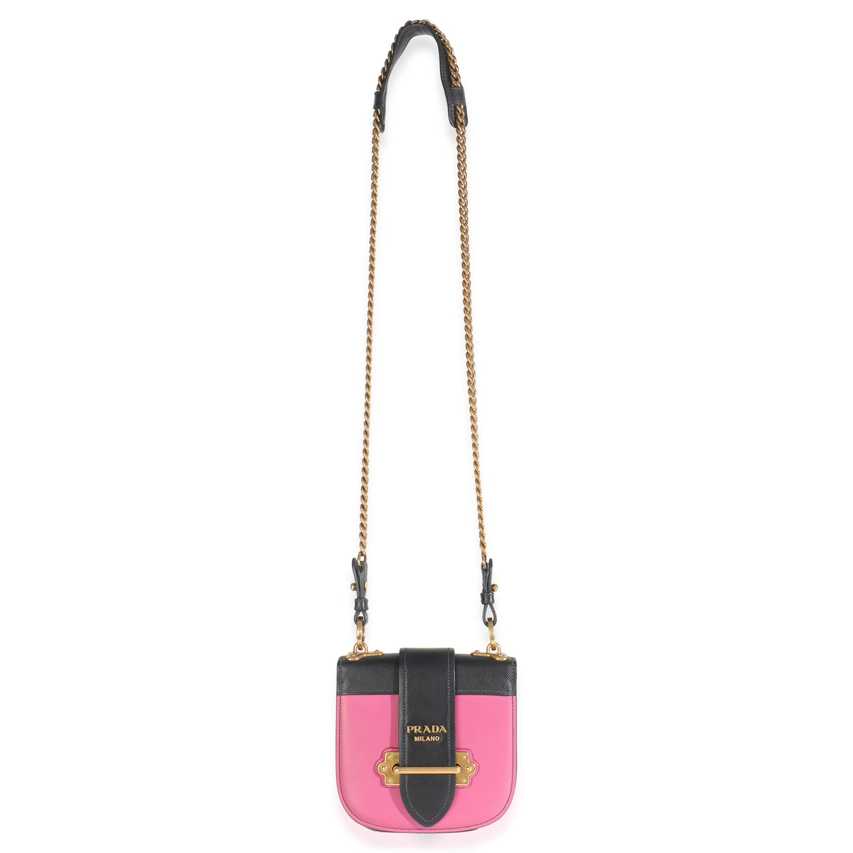 Pink City Calf Saffiano Small Pionniere Crossbody