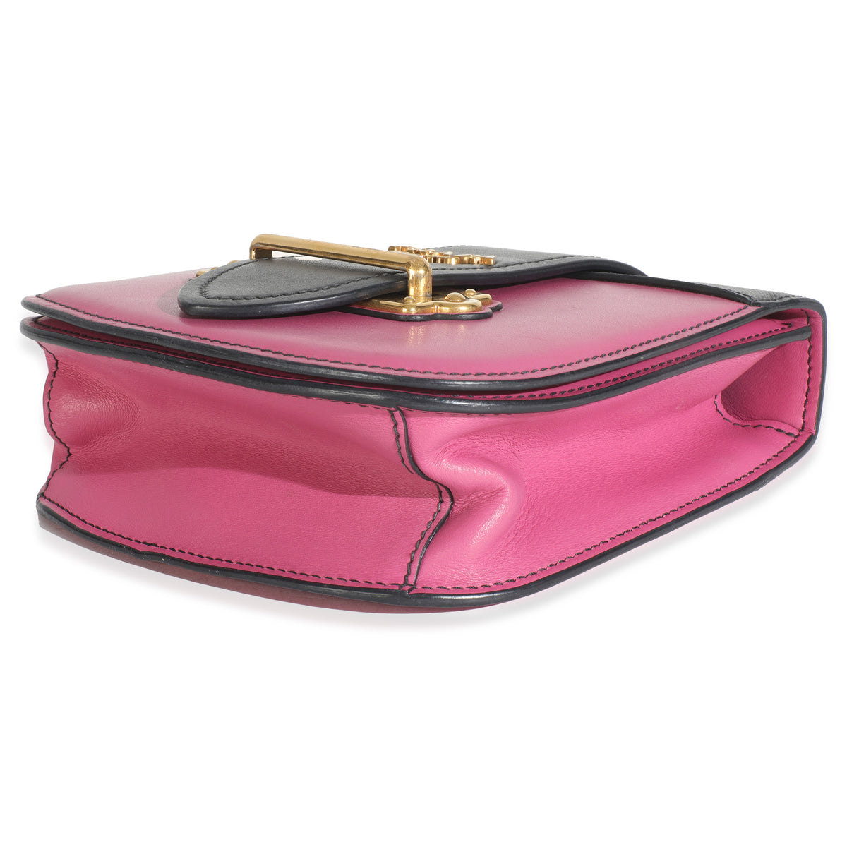 Pink City Calf Saffiano Small Pionniere Crossbody