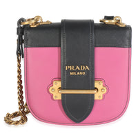 Pink City Calf Saffiano Small Pionniere Crossbody