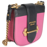 Pink City Calf Saffiano Small Pionniere Crossbody