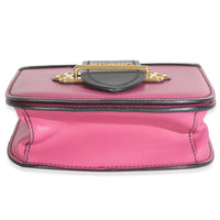 Pink City Calf Saffiano Small Pionniere Crossbody