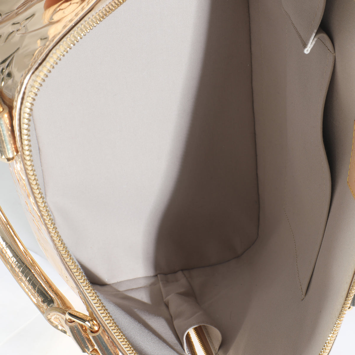 Gold Monogram Miroir Alma GM