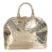 Gold Monogram Miroir Alma GM