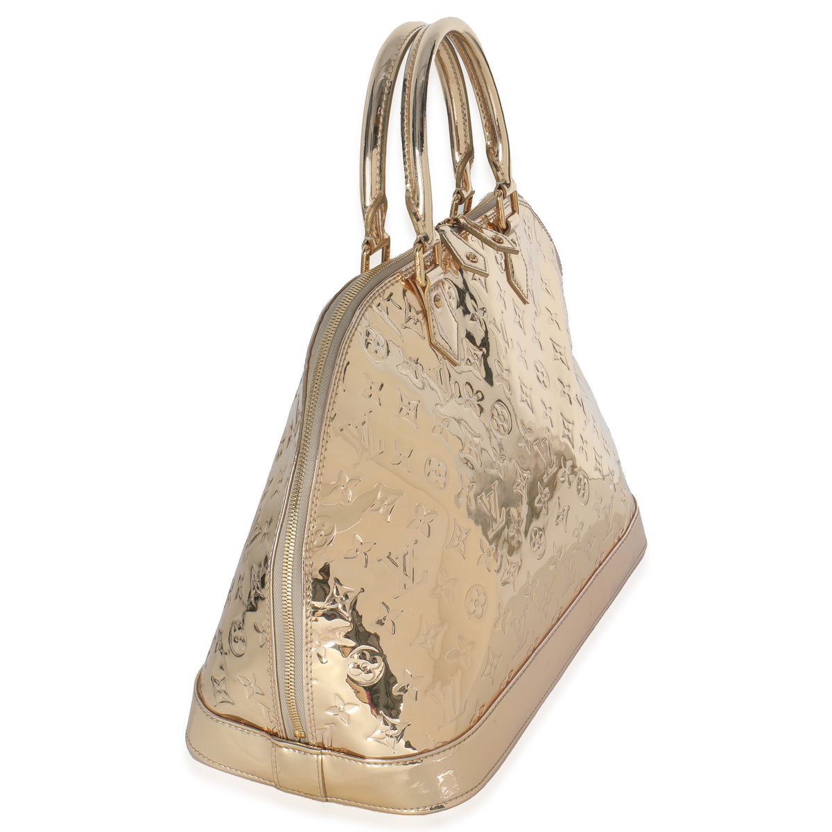 Gold Monogram Miroir Alma GM