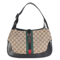 Vintage Beige GG Canvas Jackie Hobo